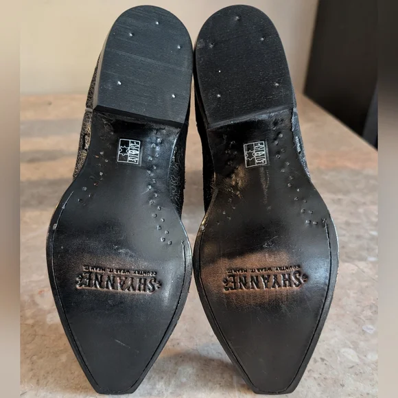 Shyanne Bittersweet Western Boots -Snip Toe - Genuine Leather Women's Size 7.5 - Picture 8 of 14